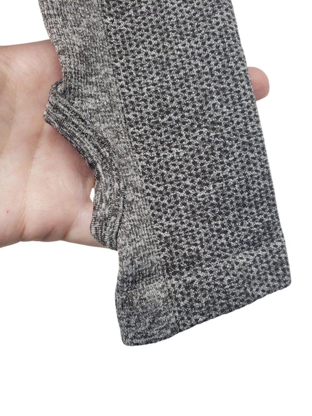 AYBL Motion Seamless Long Sleeve Crop Top S NWT Grey Marl Gym Activewear - Picture 3 of 7